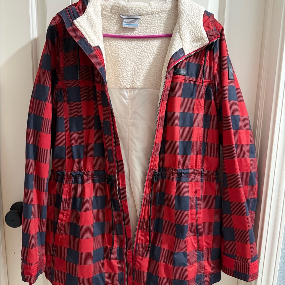 Columbia Cream Sherpa Jacket
